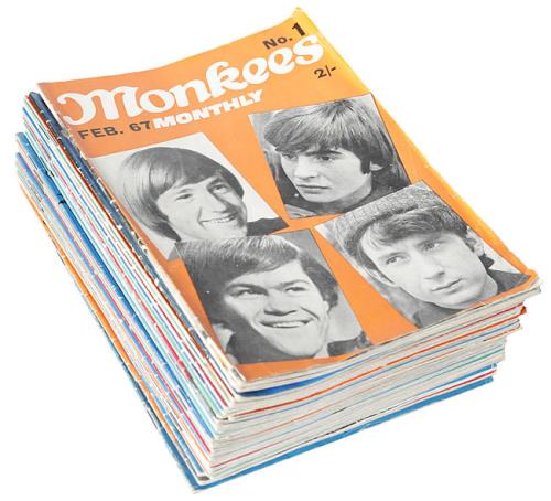 The Monkees Monkees Monthly - Set Of Issues 1-32 UK fanzine